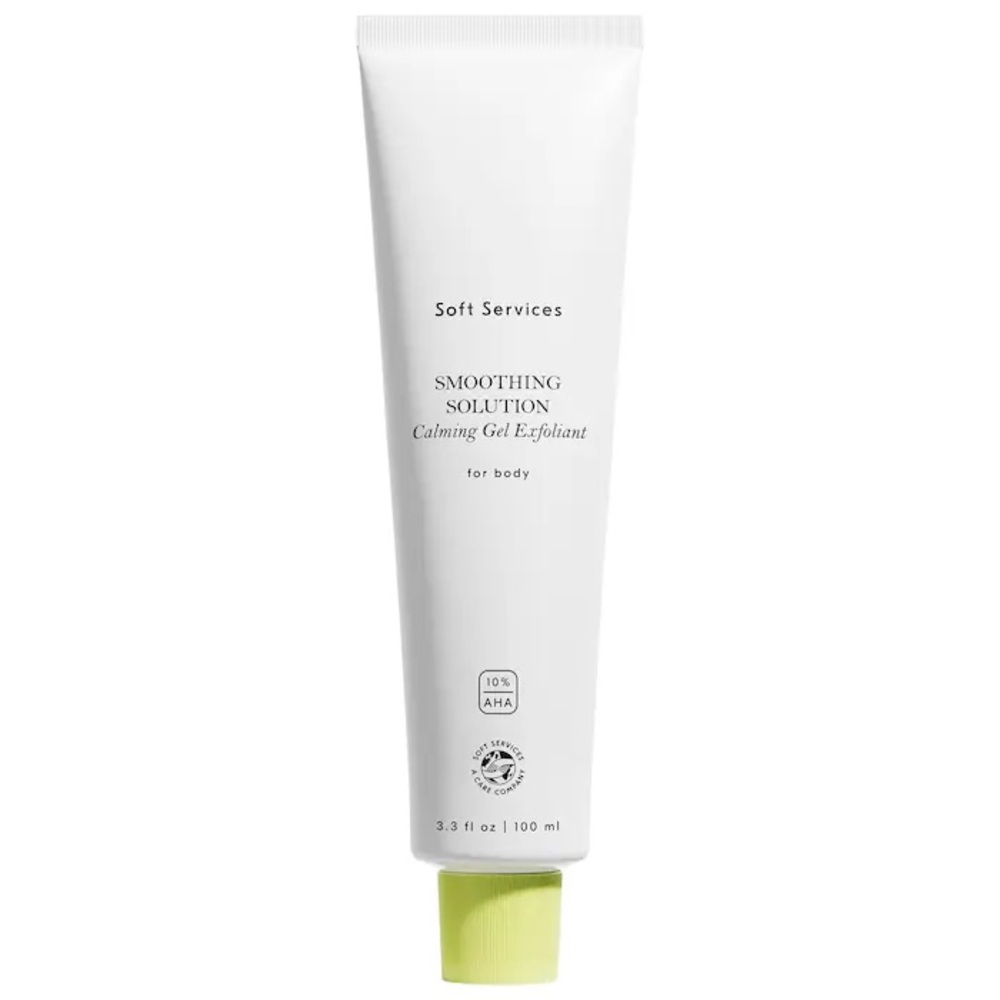New Soft Services Smoothing Solution AHA Chemical Peel Body Exfoliator
